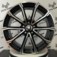 4 CERCHI IN LEGA SKODA FABIA PRAKTIK RAPID DA 16