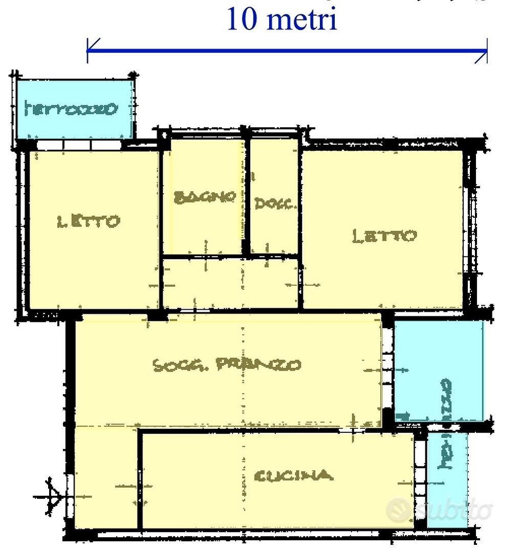 Appartamento – Rimini, Villaggio 1° maggio - Vista 3