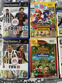Giochi vari Nintendo Wii, Ps2 e ps3