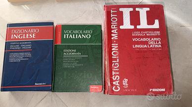 Dizionari inglese latino e italiano