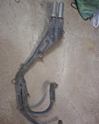 scarico honda transalp 600