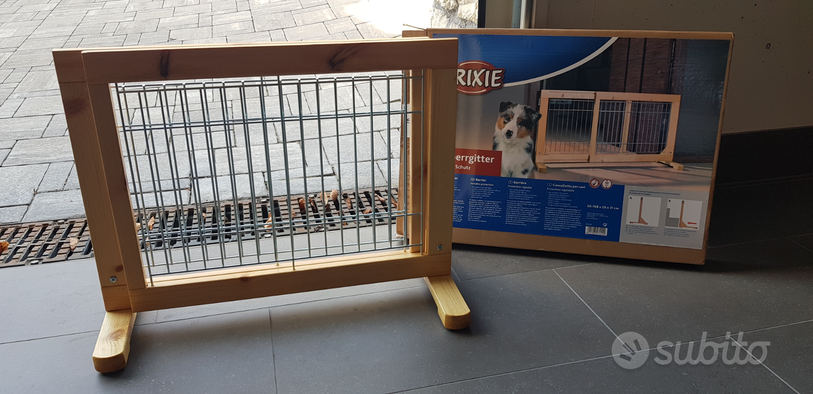 Cancelletto per cani in legno di betulla - Animali In vendita a Trento