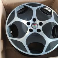 4 CERCHI LEGA ALFAROMEO GIULIA 17" CODICE A942