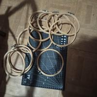 12 telai  per ricamo 