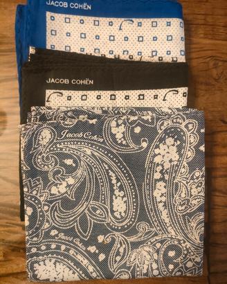 Tris Bandana Jacob Cohën Cotone Seta