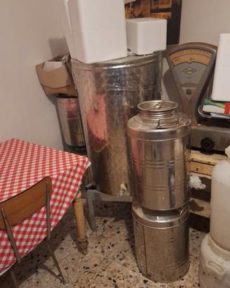 SERBATOI INOX OLIO