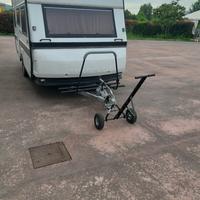 carrellino spostamento roulotte