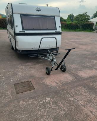 carrellino spostamento roulotte