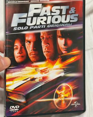 DVD di “Fast & Furious - Solo parti originali”