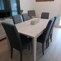 sedie imbottite per sala da pranzo/cucina  