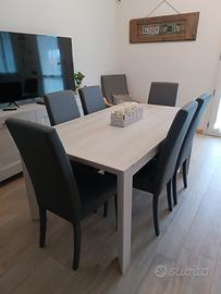 sedie imbottite per sala da pranzo/cucina  