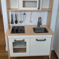 Cucina giocattolo IKEA Duktig in legno + accessori