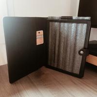 Porta Tablet Fossil - vera pelle nera
