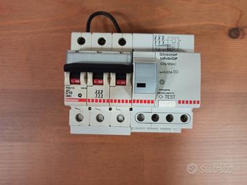 interruttore magnetotermico Salvavita Biticino