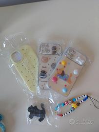 3 cover iphone 13 + laccio polso e supporto