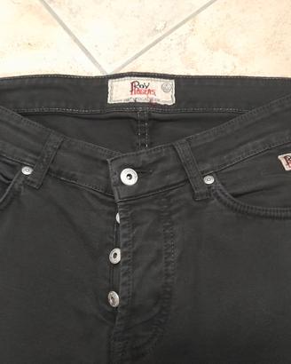 JEANS INTROVABILI ROY ROGERS NERI TAGLIA 31  