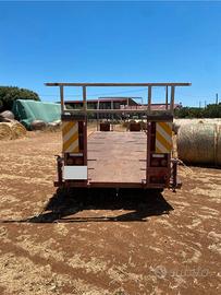 Carrellone trasporto balloni o mezzi agricoli