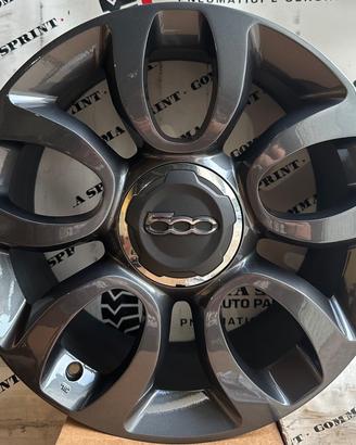 4 CERCHI IN LEGA ORIGINALI RAGGIO 17 FIAT 500L