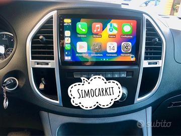 Tablet Android Mercedes Vito W447 CarPlay