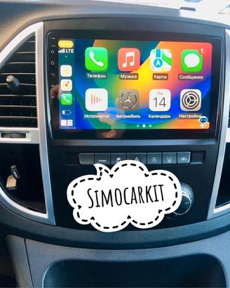 Tablet Android Mercedes Vito W447 CarPlay