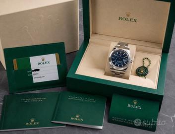 Rolex Sky-Dweller Quadrante blu Ref. 326934.