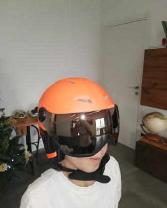 Casco NUOVO sci junior cairn orbit visor j