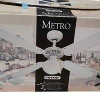 lampadario con pale