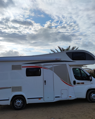 Camper mansardato challenger 286c