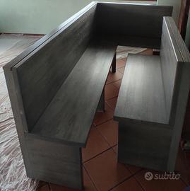 Set panche con tavolo 