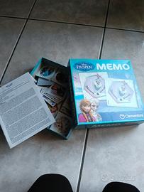 Memo Frozen. Gioco da tavola 