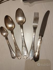 servizio completo posate vintage