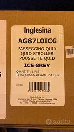 Inglesina QUID (NERO ICE GRAY) - NUOVO MAI USATO