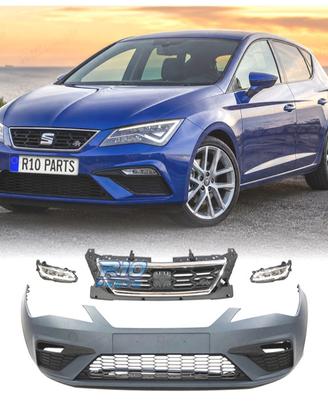 KIT PARAURTI ANTERIORE SEAT LEON 13-19 LOOK FR CON