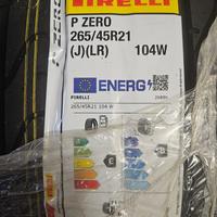 Pneumatici Pirelli pzero 265 45 21 NUOVI