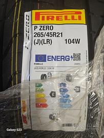 Pneumatici Pirelli pzero 265 45 21 NUOVI