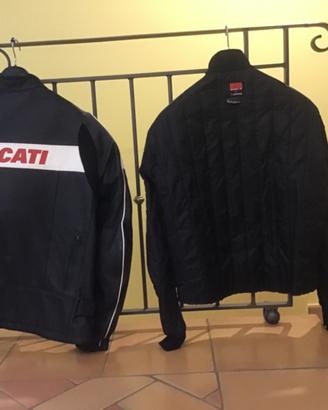Giubbotto Ducati in pelle originale, tg 54, nuovo