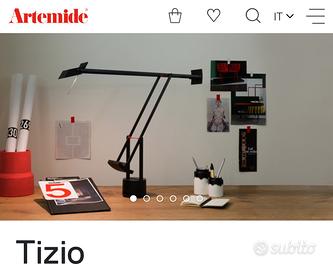 Lampada. Artemide Tizio di Richard Sapper