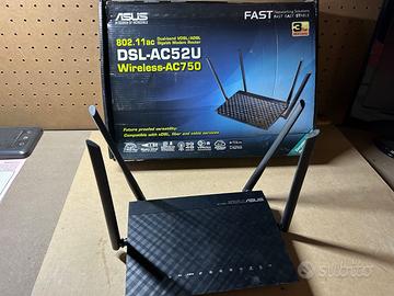ASUS Modem Router DSL-AC52U Gigabit - Perfetto