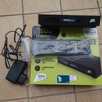 Decoder sat Tivusat Digiquest Full Hd + Tessera TV
