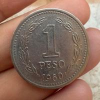 Argentina 1 Peso 1960 - Moneta "Libertad"
