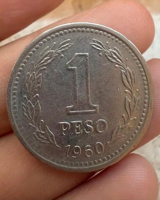 Argentina 1 Peso 1960 - Moneta "Libertad"