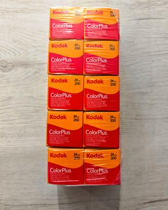 Kodak pellicole 35mm 10pz