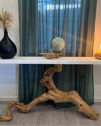 Mobile console in legno