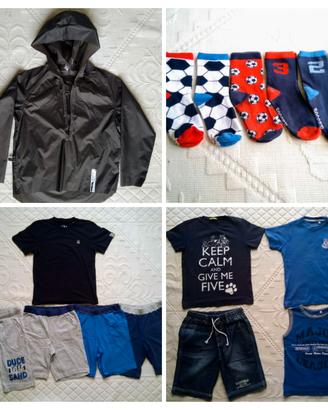 Set 6/7 anni t-shirt e pantaloncini bambino Idexè
