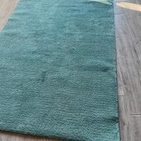 Tappeto ikea Langsted verde azzurro petrolio