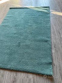 Tappeto ikea Langsted verde azzurro petrolio