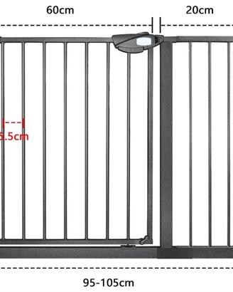Cancelletto di Sicurezza per Bambini e Animali