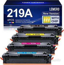 Toner 219A Multipack COMPATIBILE con chip