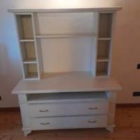libreria credenza in legno laccato