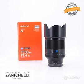 Sony FE 50 f/1.4 ZA Usato (F687)